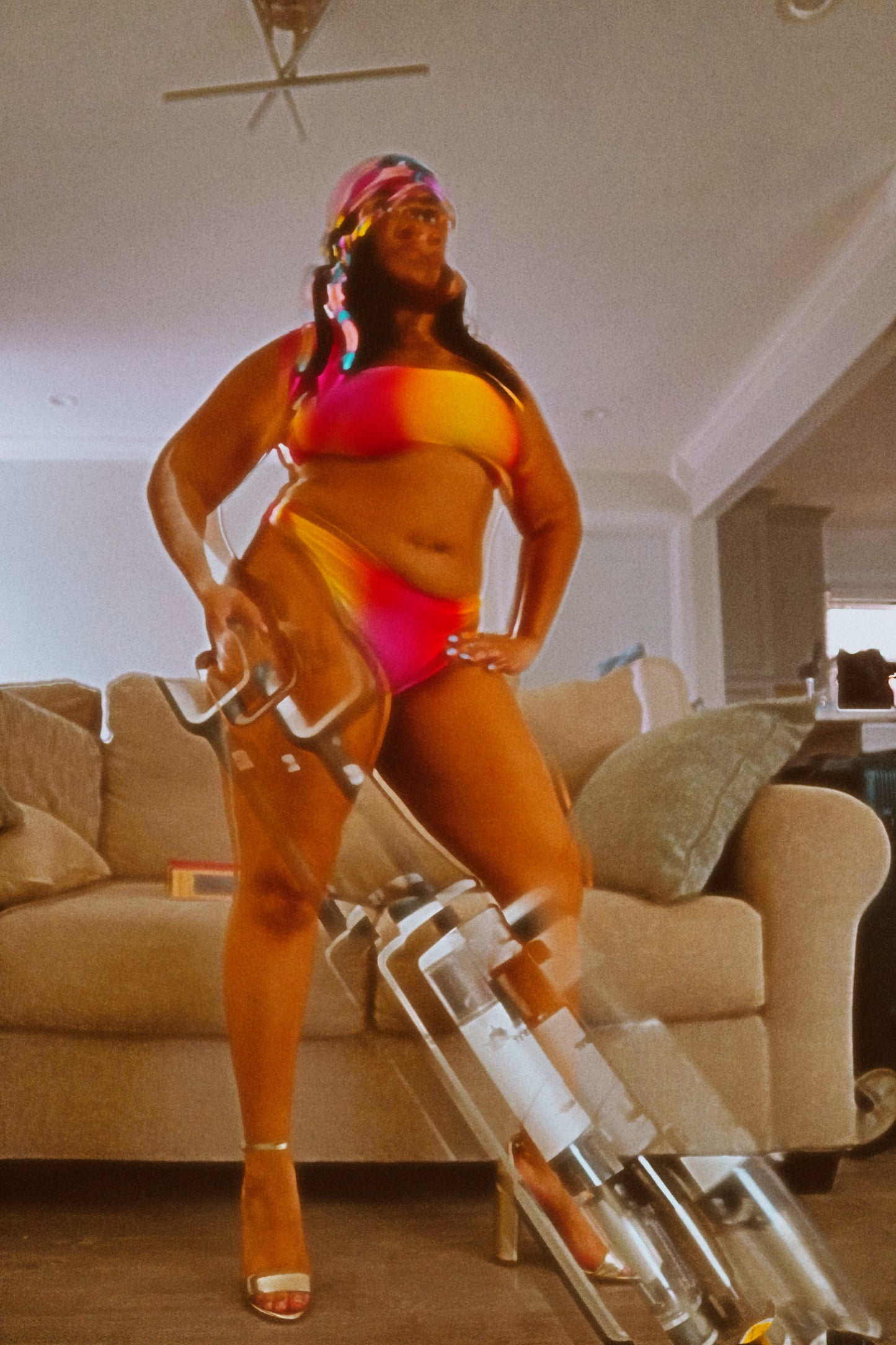 Pink Haze V-cut Bottom