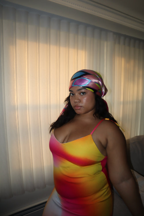 Paradise Tie-strap Midi Dress